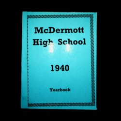 1940 McDermott High School Yearbook