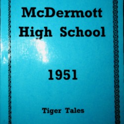 1951 McDermott High School Yearbook