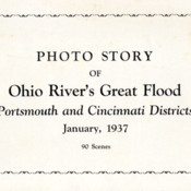 Photo Story of Ohio River&#039;s Great Flood<br /><br />
Cover Page