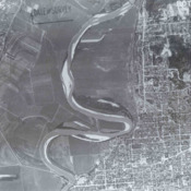 Aerial View of Portsmouth along the Scioto River