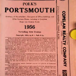 1956 Portsmouth City Directory - Householders & Business, Ads, Telephone Directory, Classified Business Directory.pdf
