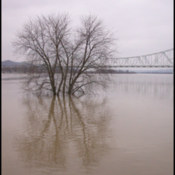 Looking west over Ohio River