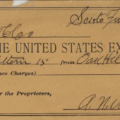Buckeye Fire Brick and Clay Co. Payment Receipt 