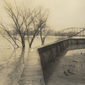 1940 Portsmouth Flood-Mouth of the Scioto River 
