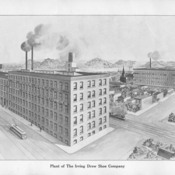 Plant of the Irving Drew Shoe Company 