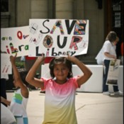 Save Our Libraries Rally