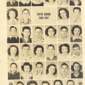 Minford Class of 1949,Tenth Grade<br /><br />
1946-1947