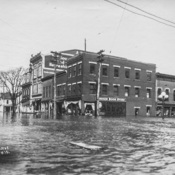 1913 Portsmouth Flood-Second (2nd) Street and Chillicothe