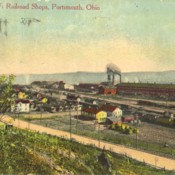 The N & W Railroad Shops, Portsmouth, Ohio