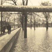1940 Portsmouth Flood-View of York Park