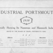 Board of Trade Officers &amp; Directors- Industrial Portsmouth 1910<br /><br />

