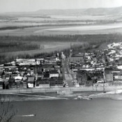 Aerial View of Portsmouth, Ohio
