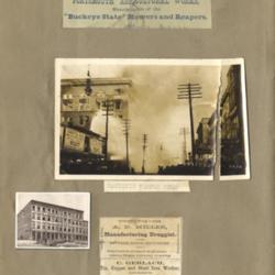 Masonic Temple Fire; Padan Bros., Shoe Factory; Portsmouth Agricultural Works; A. D. Miller, Manufacturing Druggist