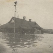 N&amp;W Station - Portsmouth, Ohio - 1913 Flood