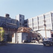 Selby Shoe Factory Demolition - 1999