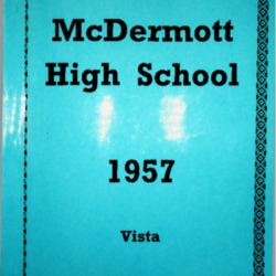 1957 McDermott High School Yearbook