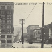 Chillicothe Street from Sixth (6th) Street