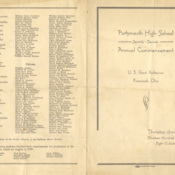 Portsmouth Class of 1940 Program