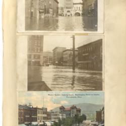 1913 Flood<br /><br />
Market Square Looking south, Washington Hotel in Center, Portsmouth, Ohio