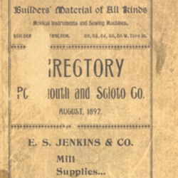 1897 Portsmouth City Directory and Scioto County