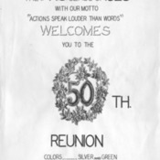 1928 PHS 50th Class Reunion Pamphlet
