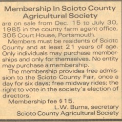 Agr. Soc. membership 1985.jpg
