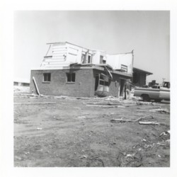 Destroyed Two Story Home