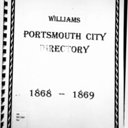 1868-1869 Portsmouth City Directory