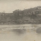 Wreck at Scioto Bridge- 1913 Flood