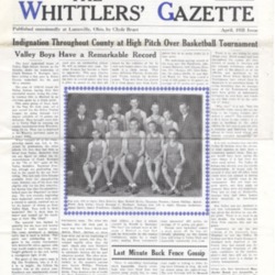The Whittlers&#039; Gazette - April 1935