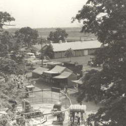 1960s Aerial View of Fairgrounds 