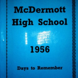 1956 McDermott High School Yearbook