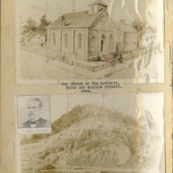 The Church of the Nativity (1844); Third (3rd) Street; Madison Street; Honorable A.B. Cole; The Two Mile Hill