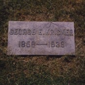 George E. Kricker<br /><br />
Greenlawn Cemetery