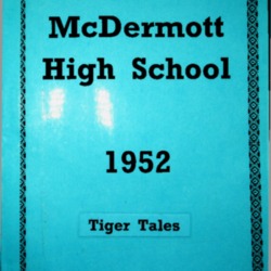 1952 McDermott High School Yearbook